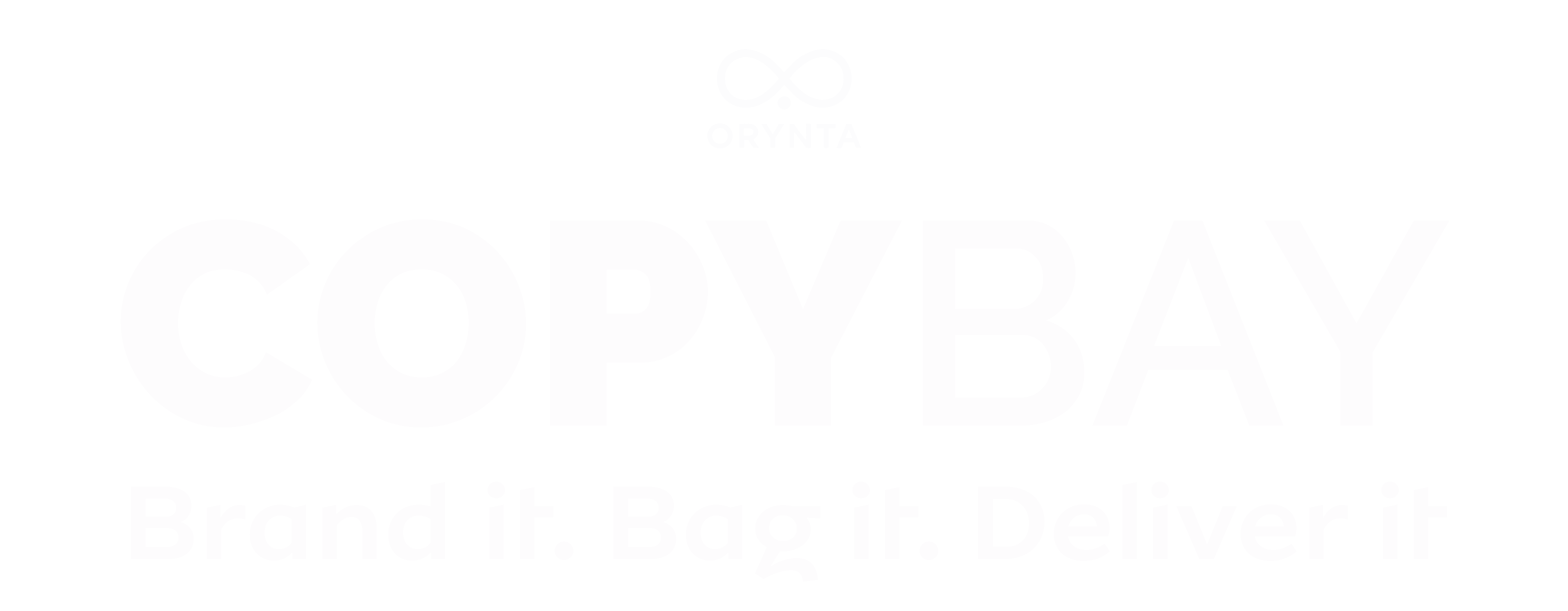 Copybay by ORYNTA — Brand it. Bag it. Deliver it.